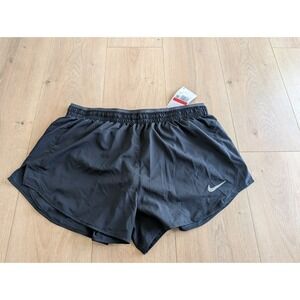 Nike Womens Shorts Tempo Lux 3" Running Training Black Large DB4343-010 NWT